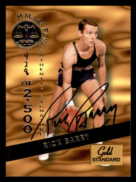 1994 Signature Rookies #002 Rick Barry Autograph 558005