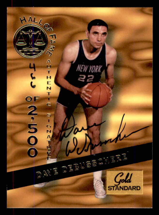 1994 Signature Rookies #006 Dave DeBusschere Autograph 558007