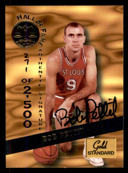 1994 Signature Rookies #019 Bob Pettit Autograph 558011