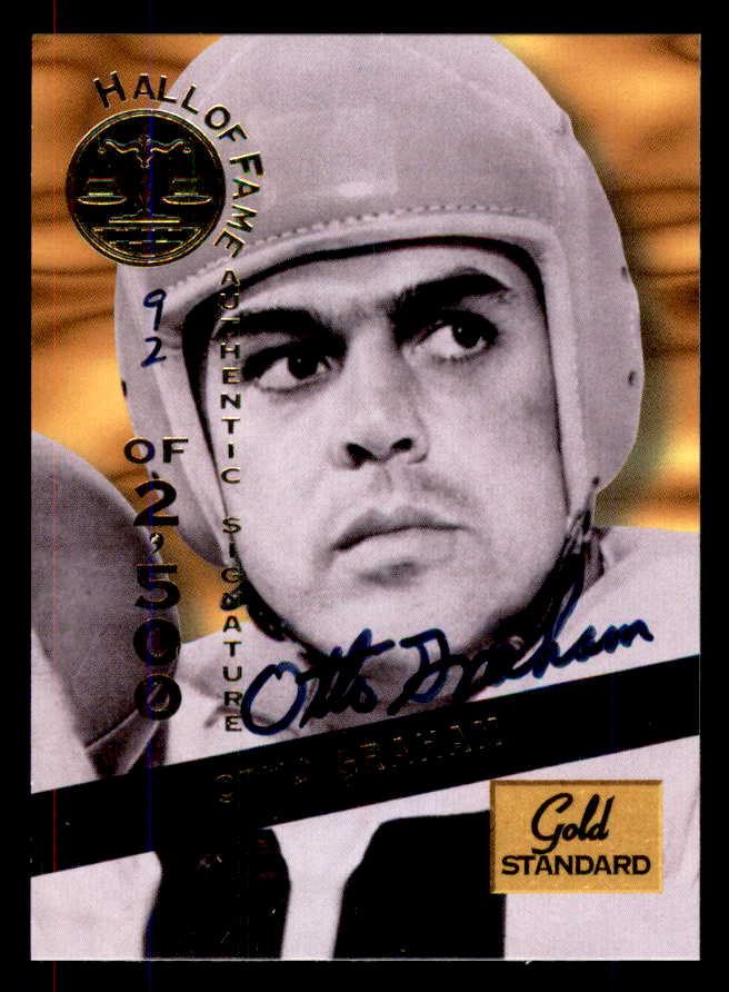1994 Signature Rookies #009 Otto Graham Autograph 558012