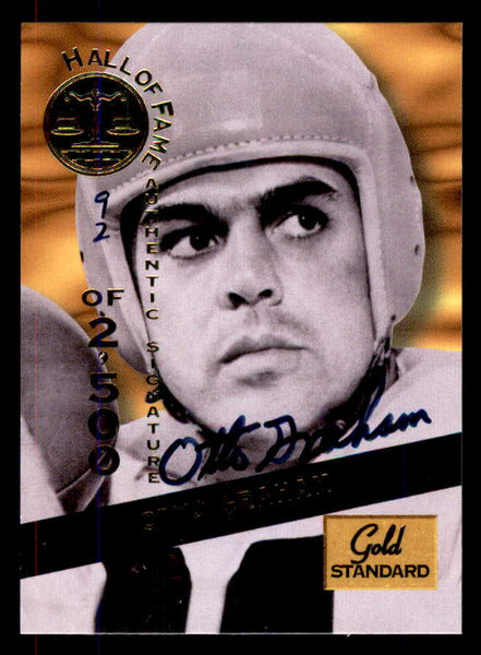 1994 Signature Rookies #009 Otto Graham Autograph 558012