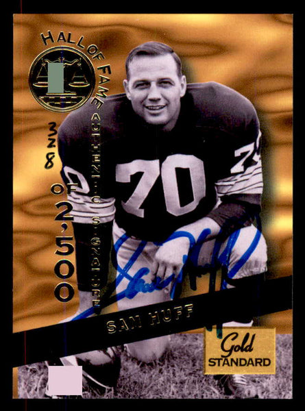 1994 Signature Rookies #014 Sam Huff Autograph 558016