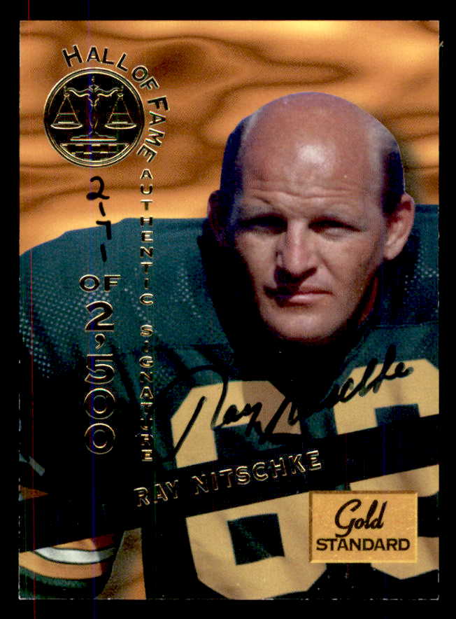 1994 Signature Rookies #018 Ray Nitschke Autograph 558022