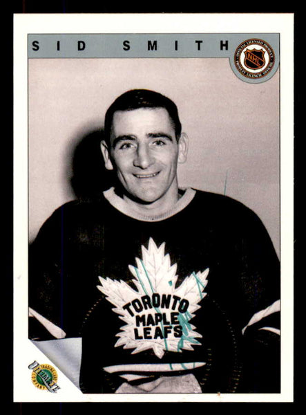 1992 Ultimate #043 Sid Smith Maple Leafs Signed Autographed 558061