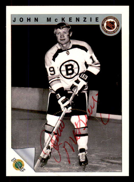 1992 Ultimate #052 John Mckenzie Bruins Signed Autographed 558070
