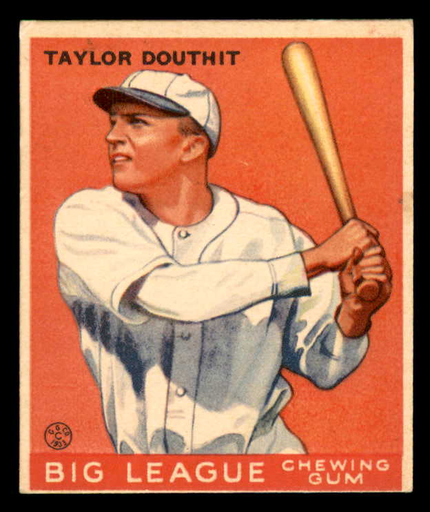 1933 Goudey #040 Taylor Douthit Reds EX 558411