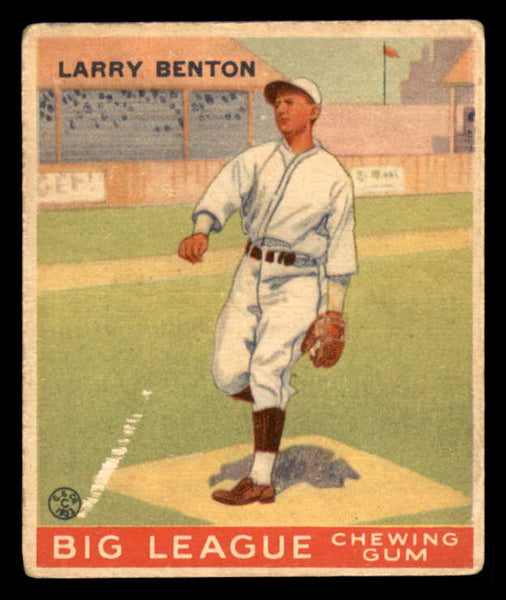 1933 Goudey #045 Larry Benton Reds Good 558413