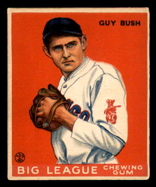 1933 Goudey #067 Guy Bush Cubs EX 558423