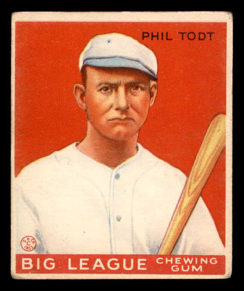 1933 Goudey #086 Phil Todt St. Paul VG-EX 558433