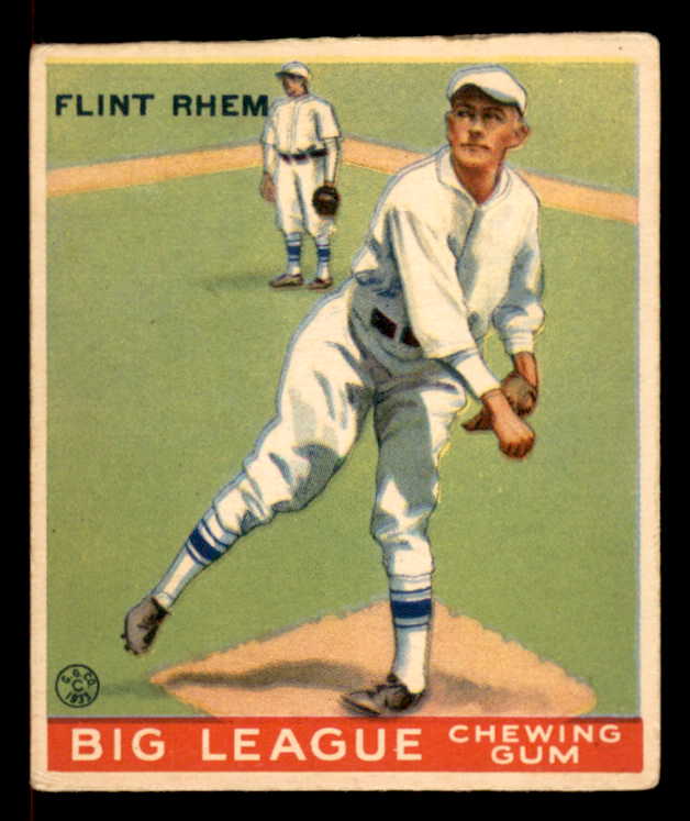 1933 Goudey #136 Flint Rhem Phillies VG-EX 558457