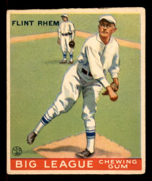 1933 Goudey #136 Flint Rhem Phillies VG-EX 558457