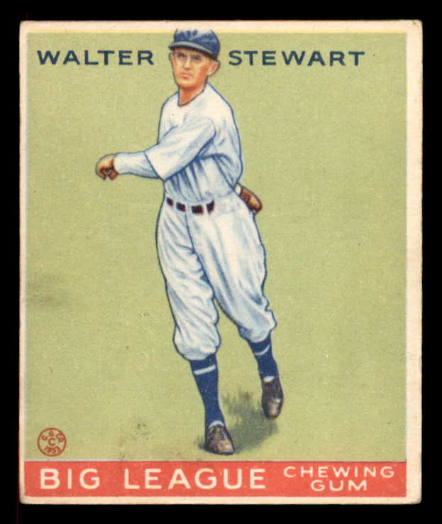 1933 Goudey #146 Lefty Stewart Senators VG-EX 558463