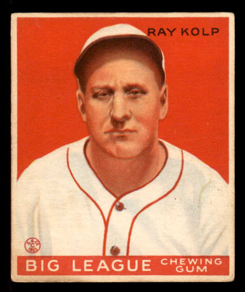 1933 Goudey #150 Ray Kolp Reds VG-EX 558465