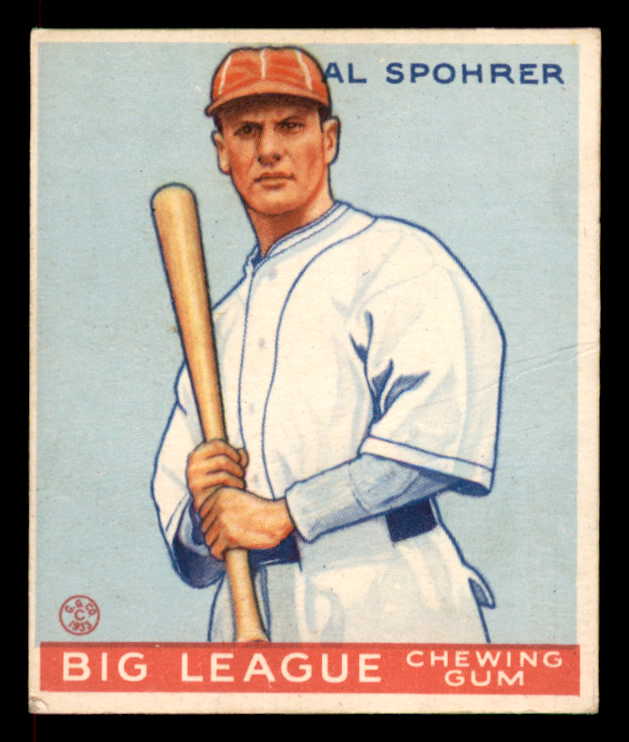1933 Goudey #161 Al Spohrer Braves EX 558472