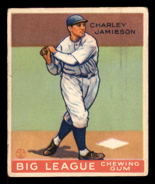 1933 Goudey #171 Charlie Jamieson Indians VG-EX 558480