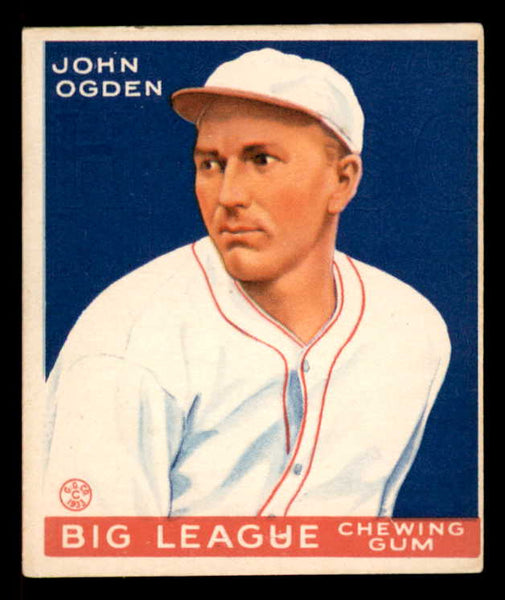 1933 Goudey #176 John Ogden Baltimore EX 558484