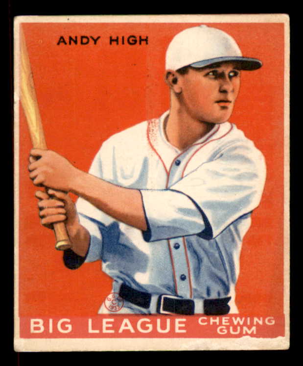 1933 Goudey #182 Andy High Columbus VG-EX 558487