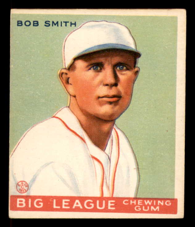 1933 Goudey #185 Bob Smith Braves VG-EX 558489