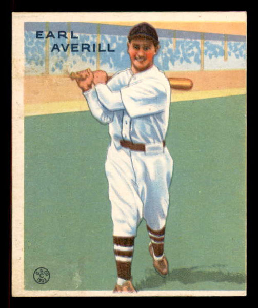 1933 Goudey #194 Earl Averill Indians VG-EX 558495