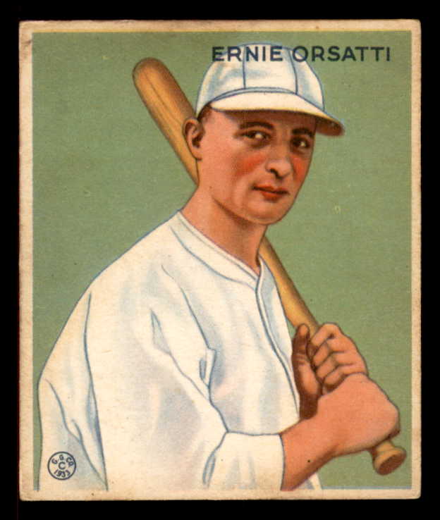 1933 Goudey #201 Ernie Orsatti Cardinals VG-EX 558499