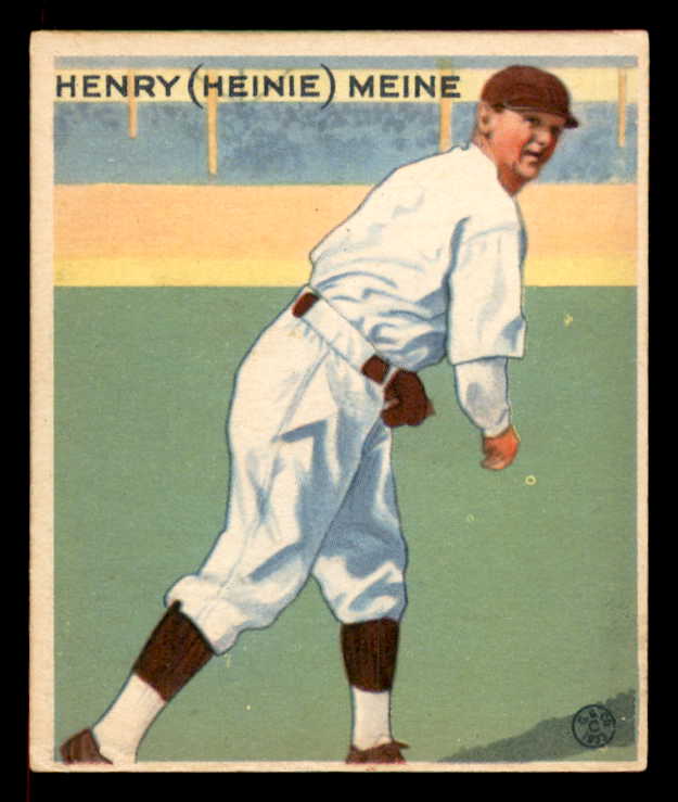 1933 Goudey #205 Heinie Meine Pirates EX 558502