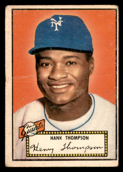 1952 Topps Baseball #003 Hank Thompson Giants GD-VG Red 558590