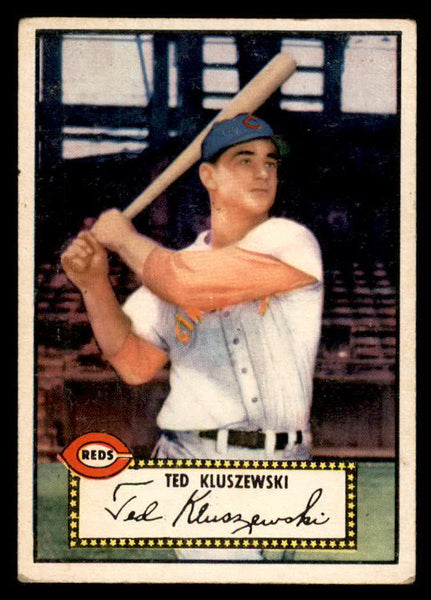 1952 Topps Baseball #029 Ted Kluszewski Reds VG Red 558611