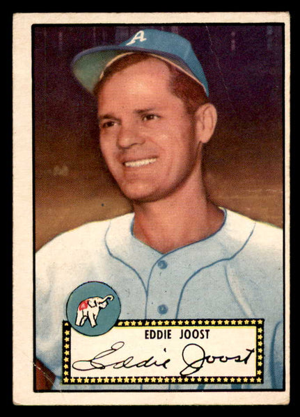 1952 Topps Baseball #045 Eddie Joost A's VG Black 558635