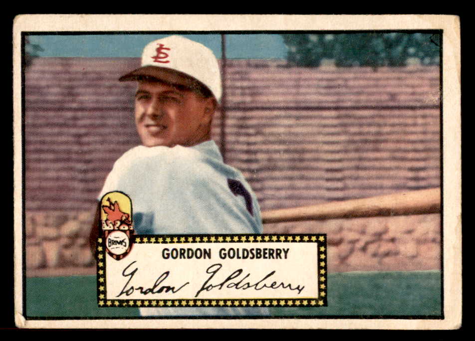 1952 Topps Baseball #046 Gordon Goldsberry Browns GD-VG Black 558637