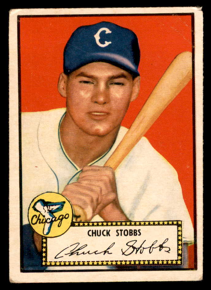 1952 Topps Baseball #062 Chuck Stobbs White Sox GD-VG Red 558653