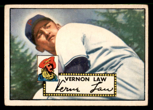 1952 Topps Baseball #081 Vern Law Pirates VG-EX 558673