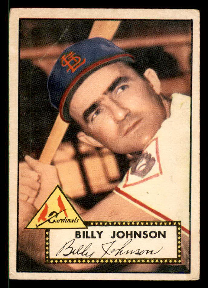 1952 Topps Baseball #083 Billy Johnson Cardinals VG 558677
