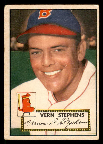 1952 Topps Baseball #084 Vern Stephens Red Sox GD-VG 558678