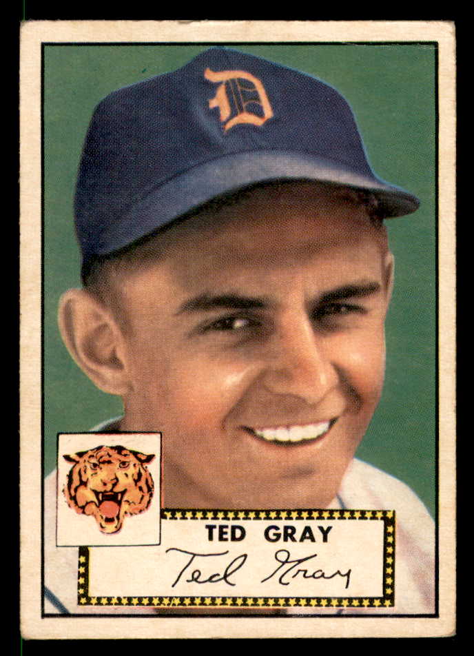 1952 Topps Baseball #086 Ted Gray Tigers VG 558679