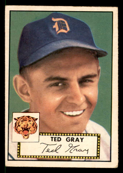 1952 Topps Baseball #086 Ted Gray Tigers VG 558680