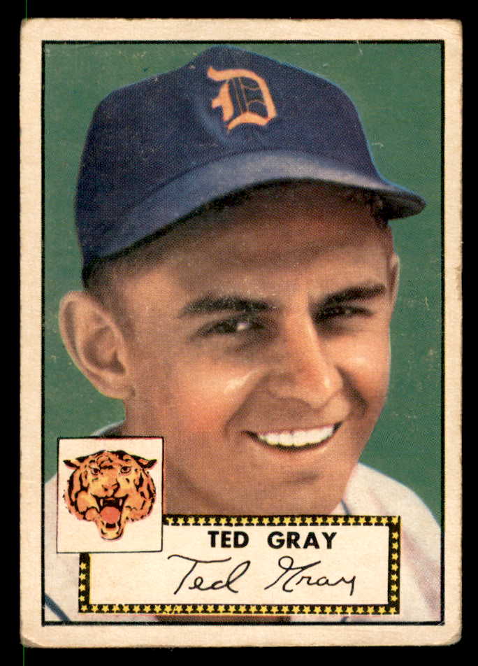 1952 Topps Baseball #086 Ted Gray Tigers GD-VG 558681