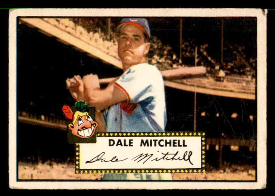 1952 Topps Baseball #092 Dale Mitchell Indians GD-VG 558685