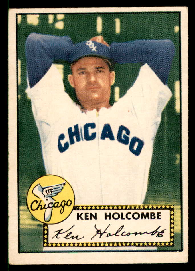 1952 Topps Baseball #095 Ken Holcombe White Sox VG-EX 558689