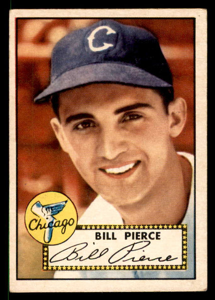 1952 Topps Baseball #098 Billy Pierce White Sox VG 558694
