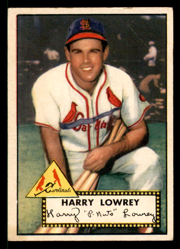 1952 Topps Baseball #111 Peanuts Lowrey Cardinals VG 558707