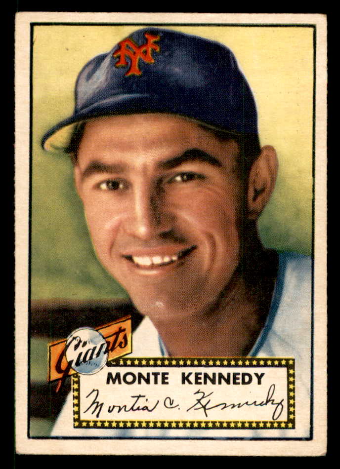 1952 Topps Baseball #124 Monte Kennedy Giants VG 558720