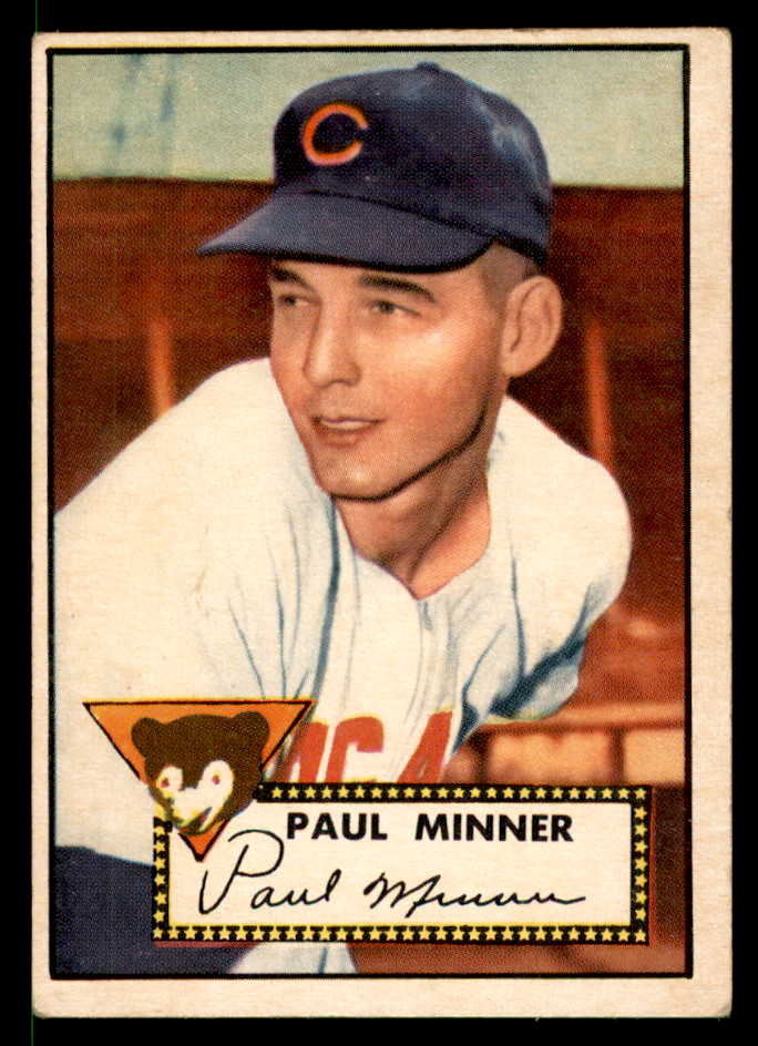 1952 Topps Baseball #127 Paul Minner Cubs VG-EX 558724