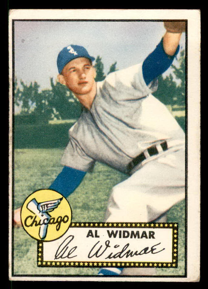1952 Topps Baseball #133 Al Widmar White Sox VG-EX 558729