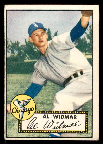1952 Topps Baseball #133 Al Widmar White Sox VG-EX 558729