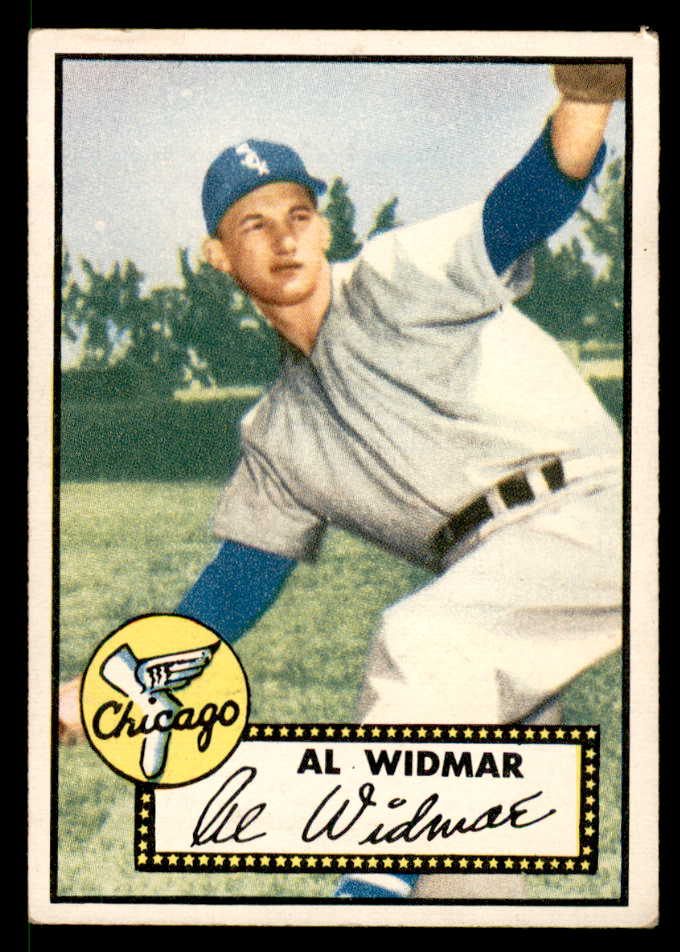 1952 Topps Baseball #133 Al Widmar White Sox VG-EX 558730