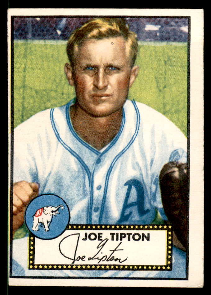 1952 Topps Baseball #134 Joe Tipton A's VG-EX 558731