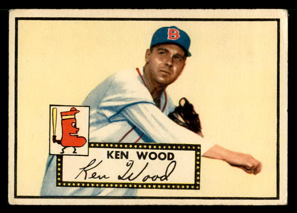 1952 Topps Baseball #139 Ken Wood Red Sox VG 558736