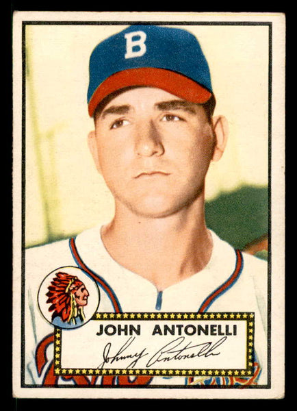 1952 Topps Baseball #140 John Antonelli Braves VG 558737