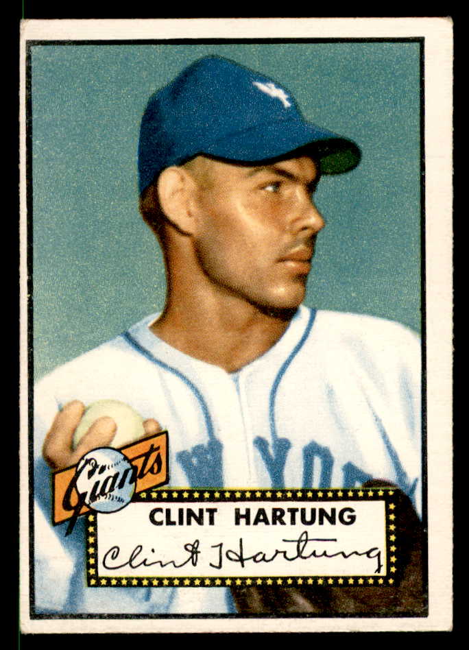 1952 Topps Baseball #141 Clint Hartung Giants VG-EX 558738