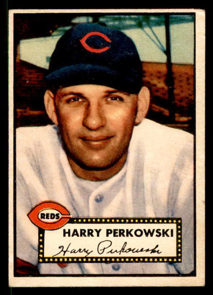 1952 Topps Baseball #142 Harry Perkowski Reds VG-EX 558739